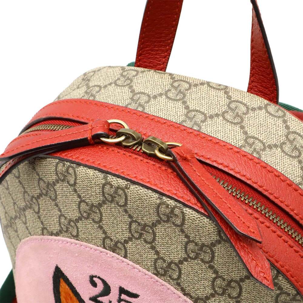 GUCCI Cream Leather Backpack - Picture 8 of 10